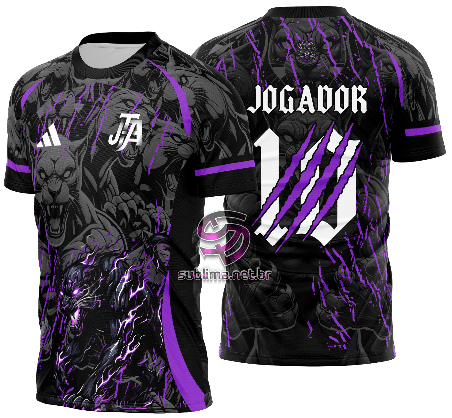 Arte vetor camisa Interclasse Pantera Mod-625
