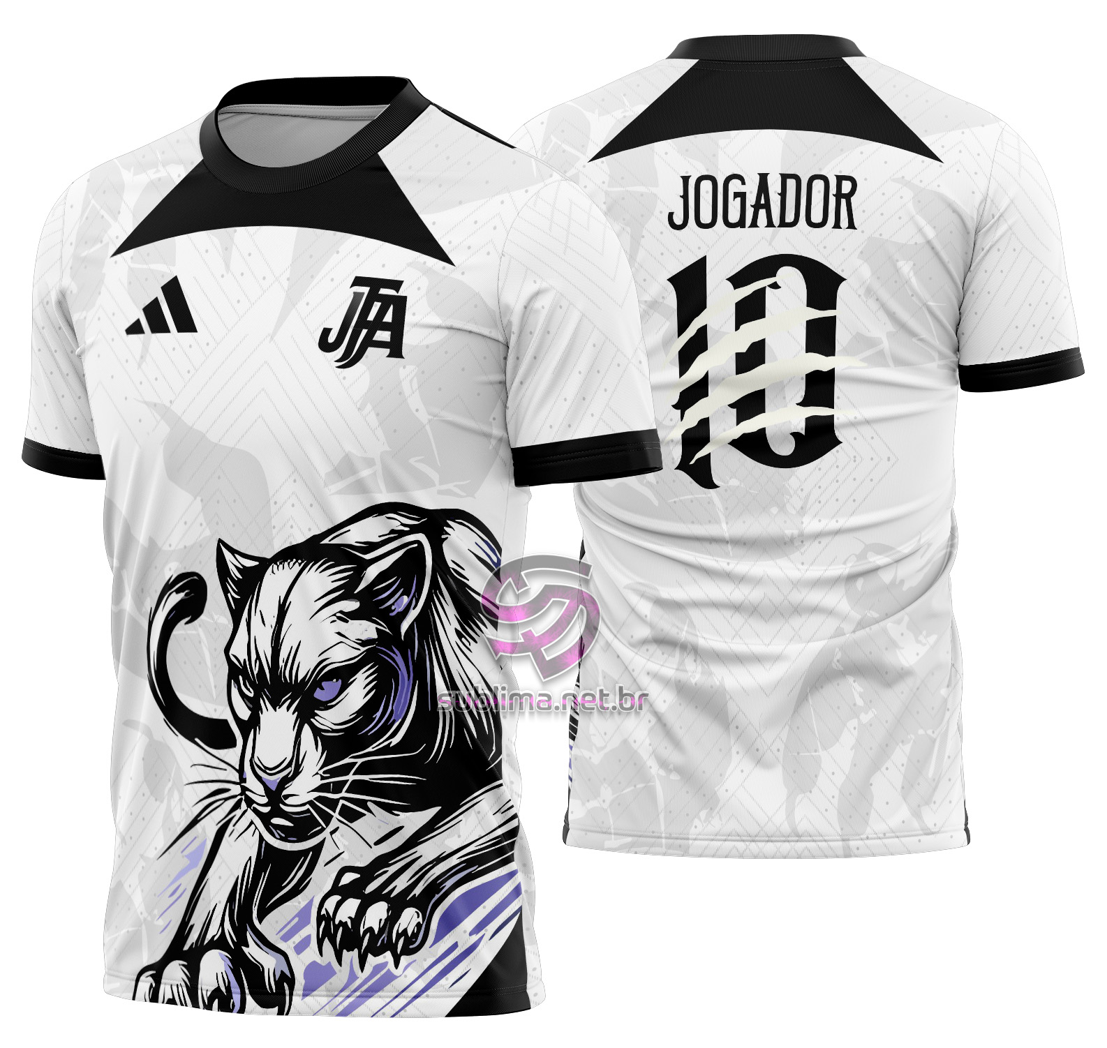 Arte vetor camisa Interclasse Pantera Mod-632