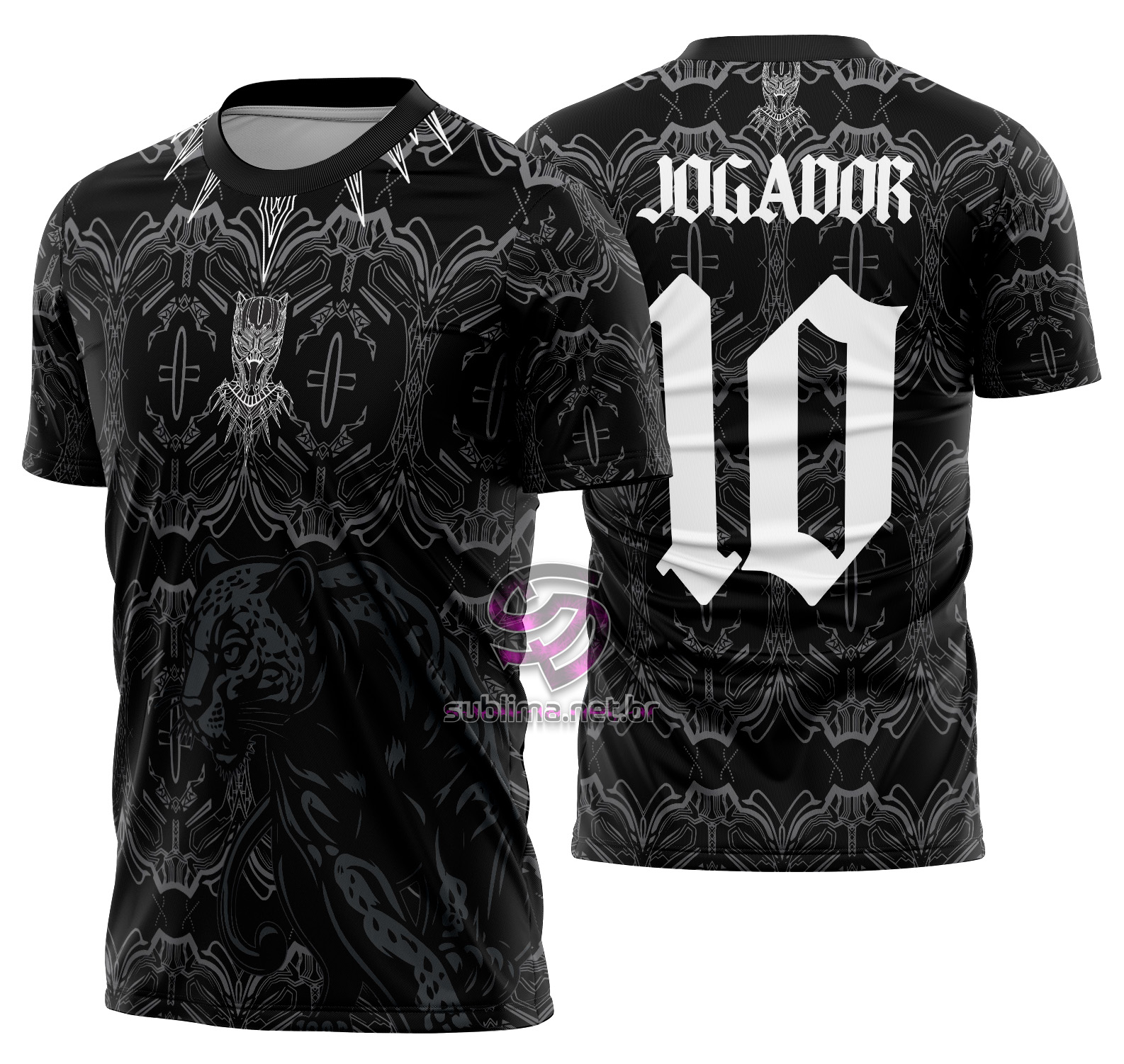 Arte vetor camisa Interclasse Pantera Mod-635