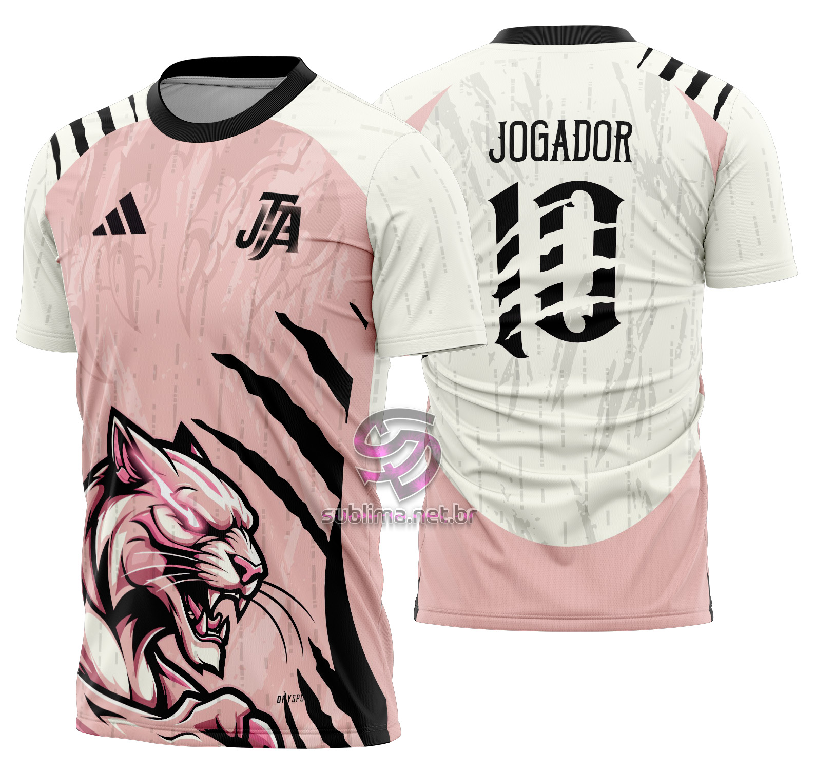 Arte vetor camisa Interclasse Pantera rosa Mod-631