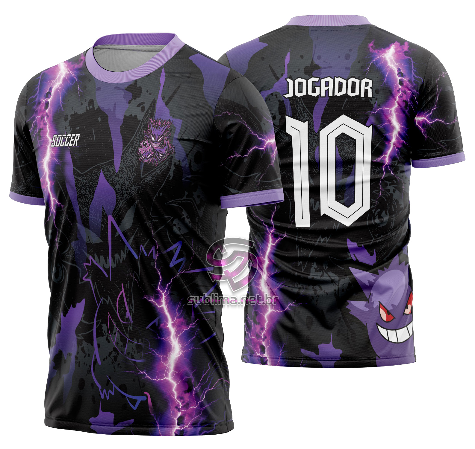 Arte vetor camisa Interclasse Pokemon 558