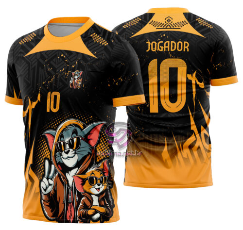 Arte vetor camisa Interclasse Tom & Jerry Mod-640