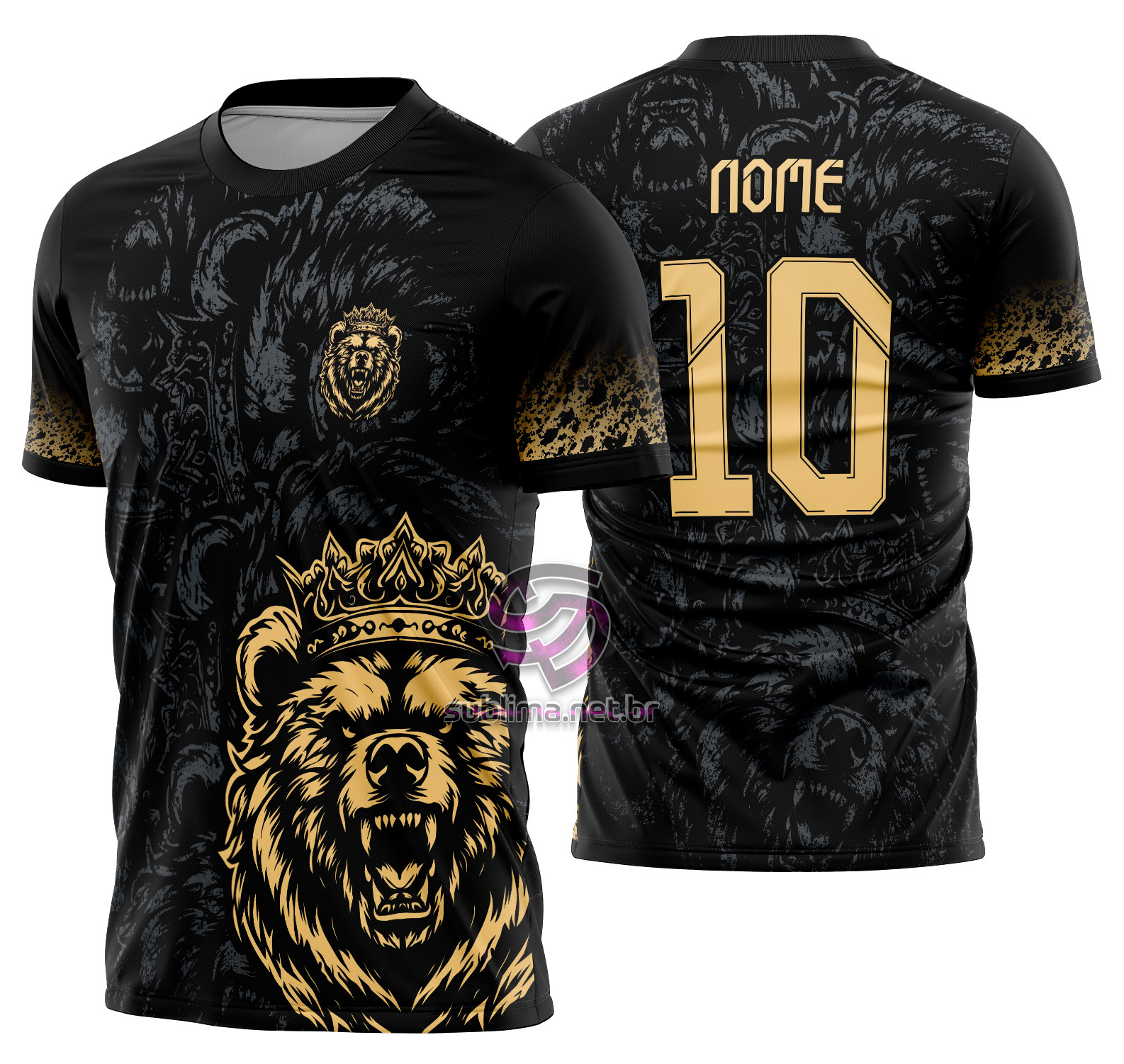 Arte vetor camisa Interclasse Urso Mod-602