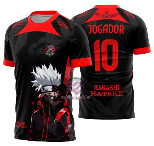 Arte vetor camisa Interclasse  Kakashi Hatake Mod-637