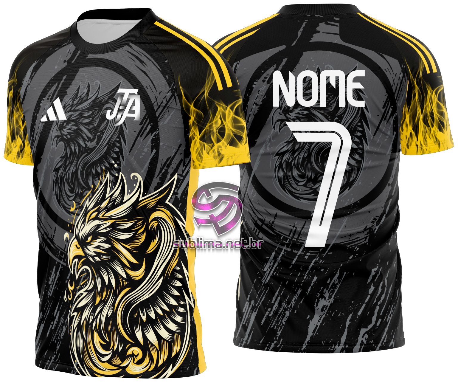 Arte Vetor Camisa Interclasse águia Mod-612