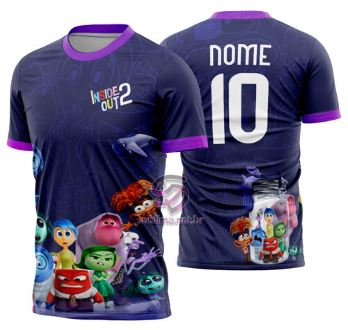 Arte vetor camisa Interclasse insideout Mod-644