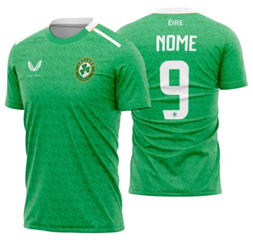 Arte vetor camisa Irlanda Local 2024