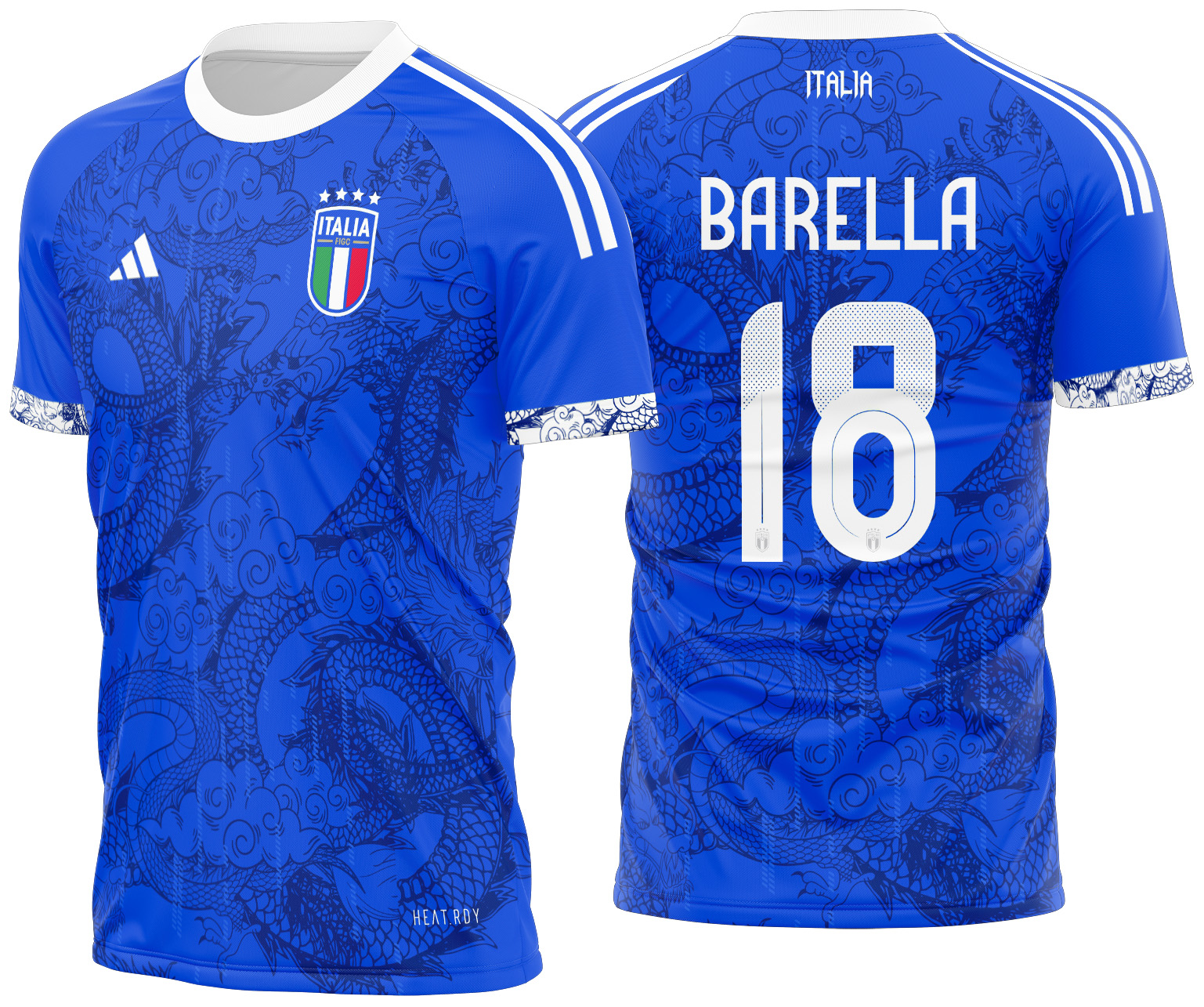 Arte vetor camisa Italia Concept 2025
