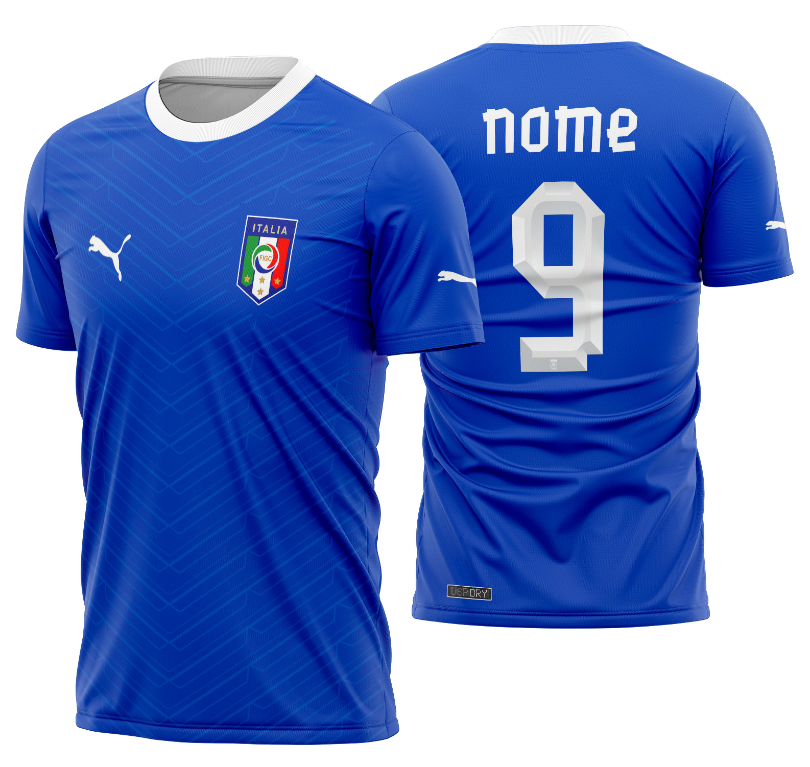 Arte vetor camisa Italia Local 2012-2013
