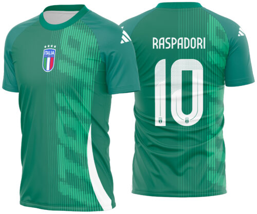 Arte vetor camisa Italia Pré-jogo 2024-2025