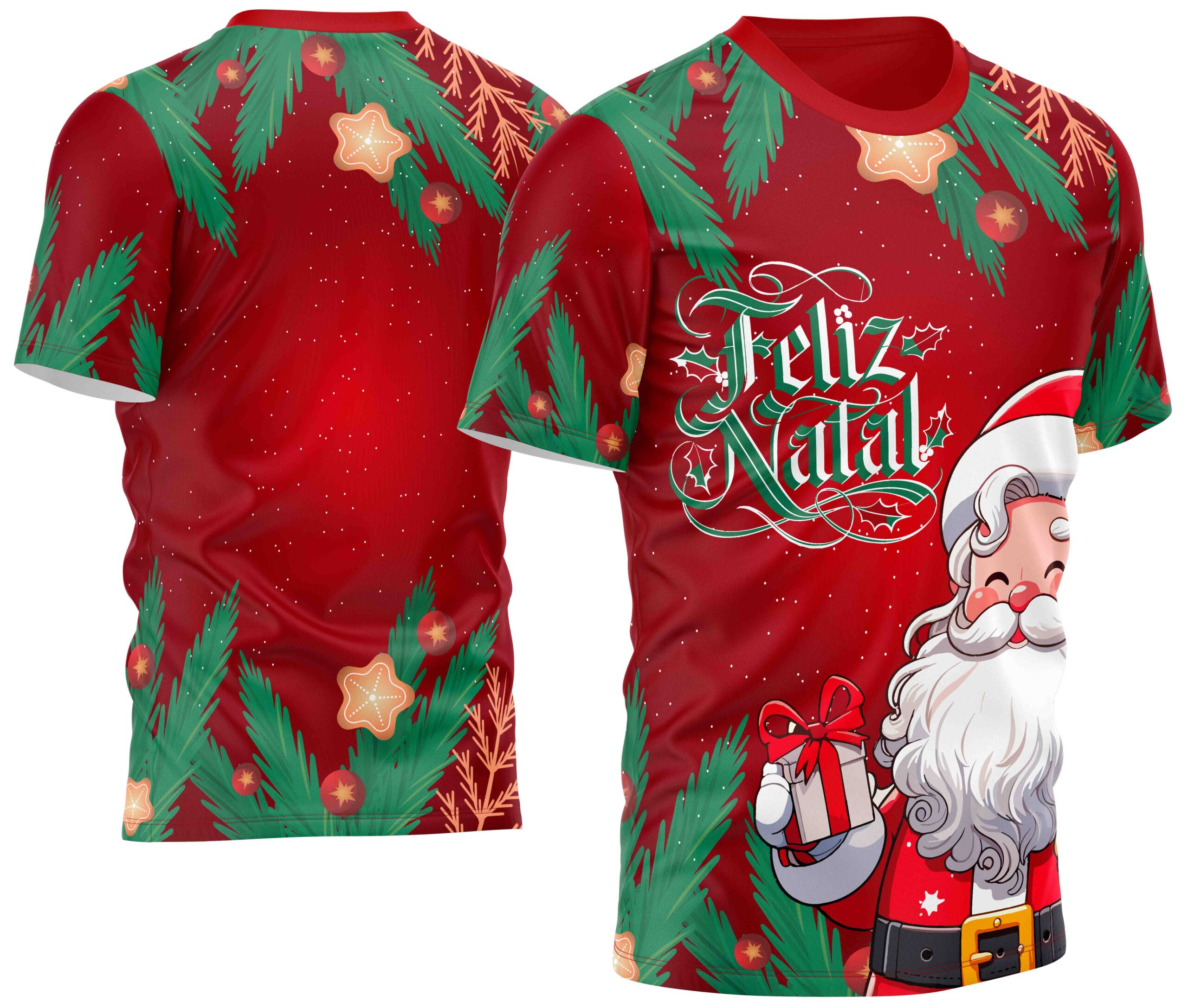 Arte estampa camisa Natal Mod-47