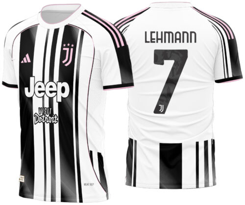 Arte vetor camisa Juventus Local 2025-2026
