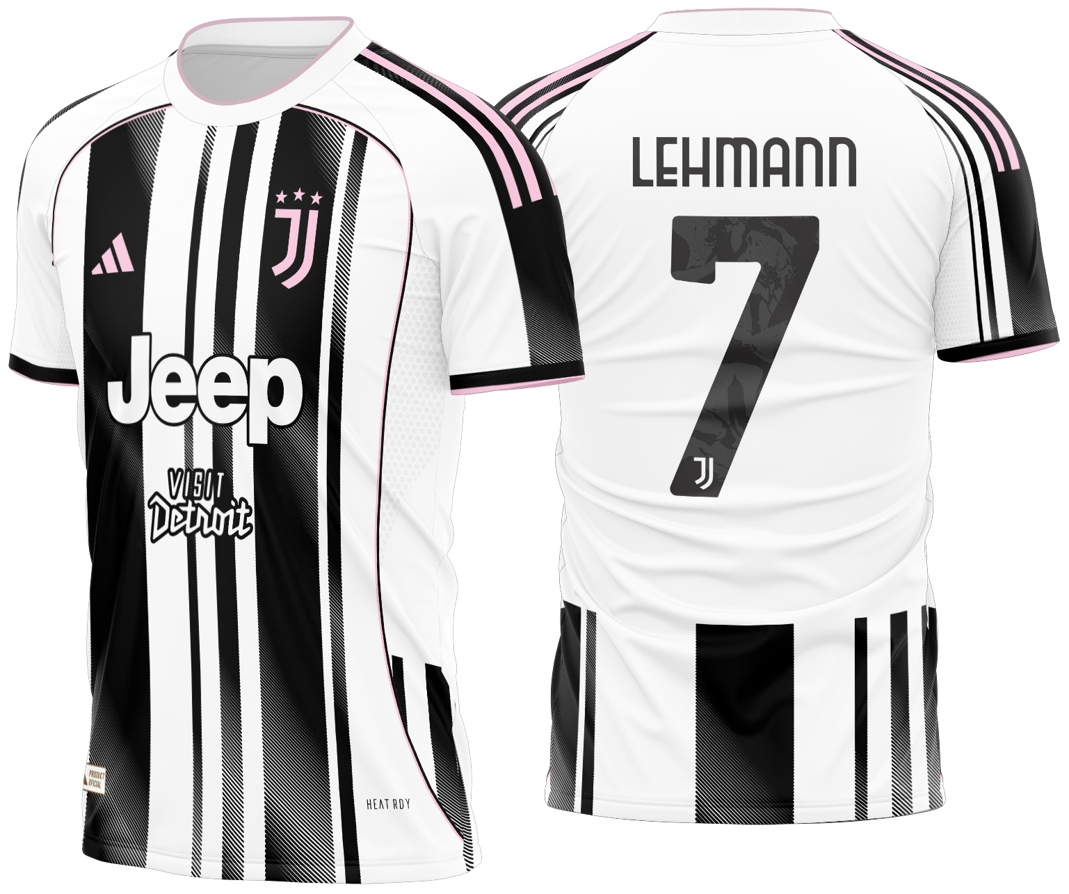 Arte vetor camisa Juventus Local 2025-2026