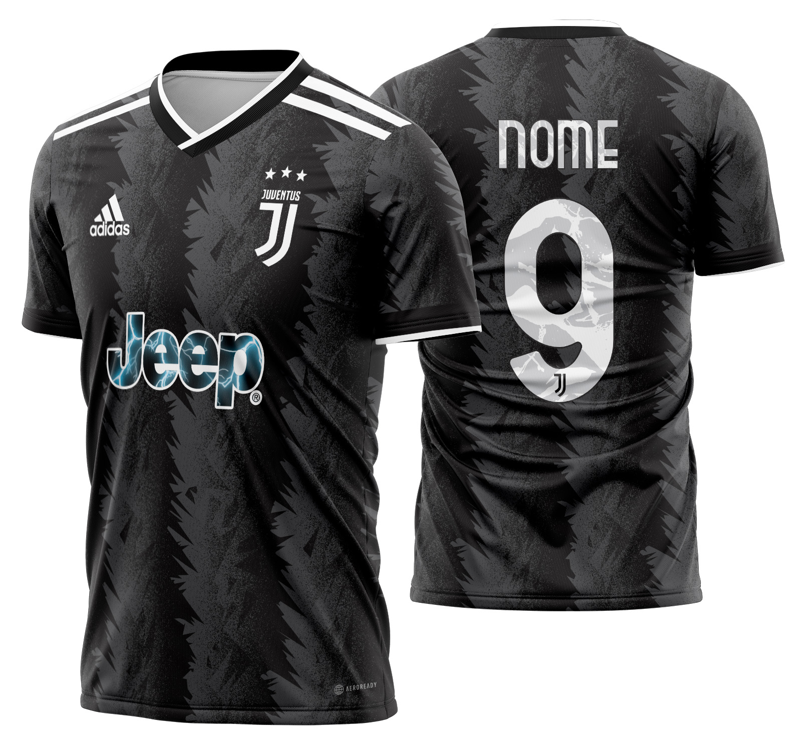 Arte vetor camisa Juventus Visita 2022-2023