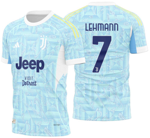 Arte Vetor Camisa Juventus Visita 2025-2026