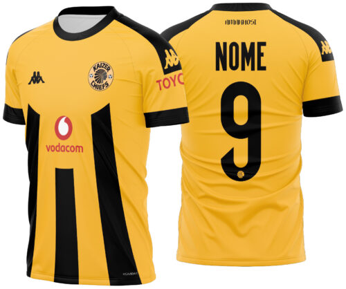 Arte vetor camisa Kaizer Chiefs Local 2024-2025