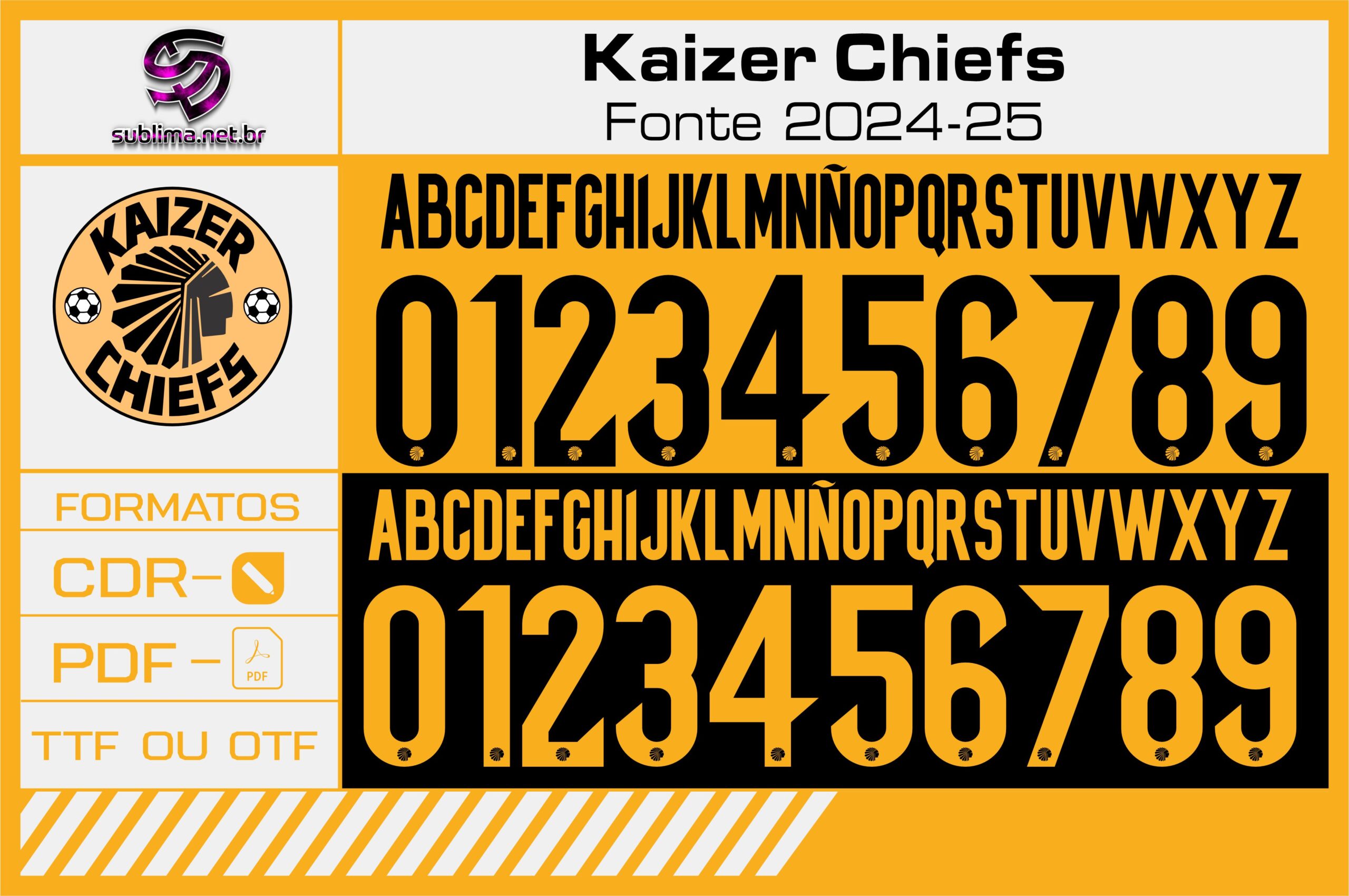 Fonte Kaizer Chiefs 2024-25