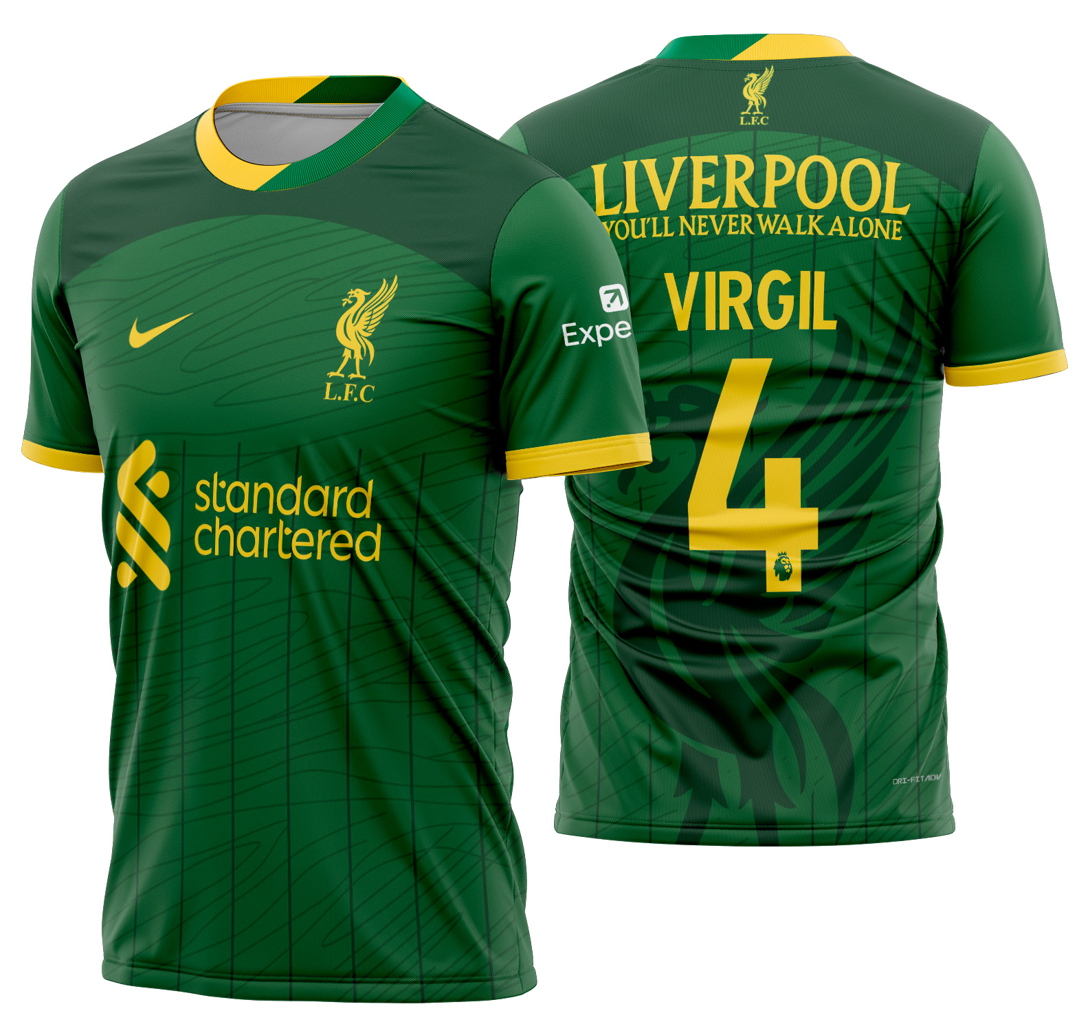Arte vetor camisa Liverpool Conceito 2025