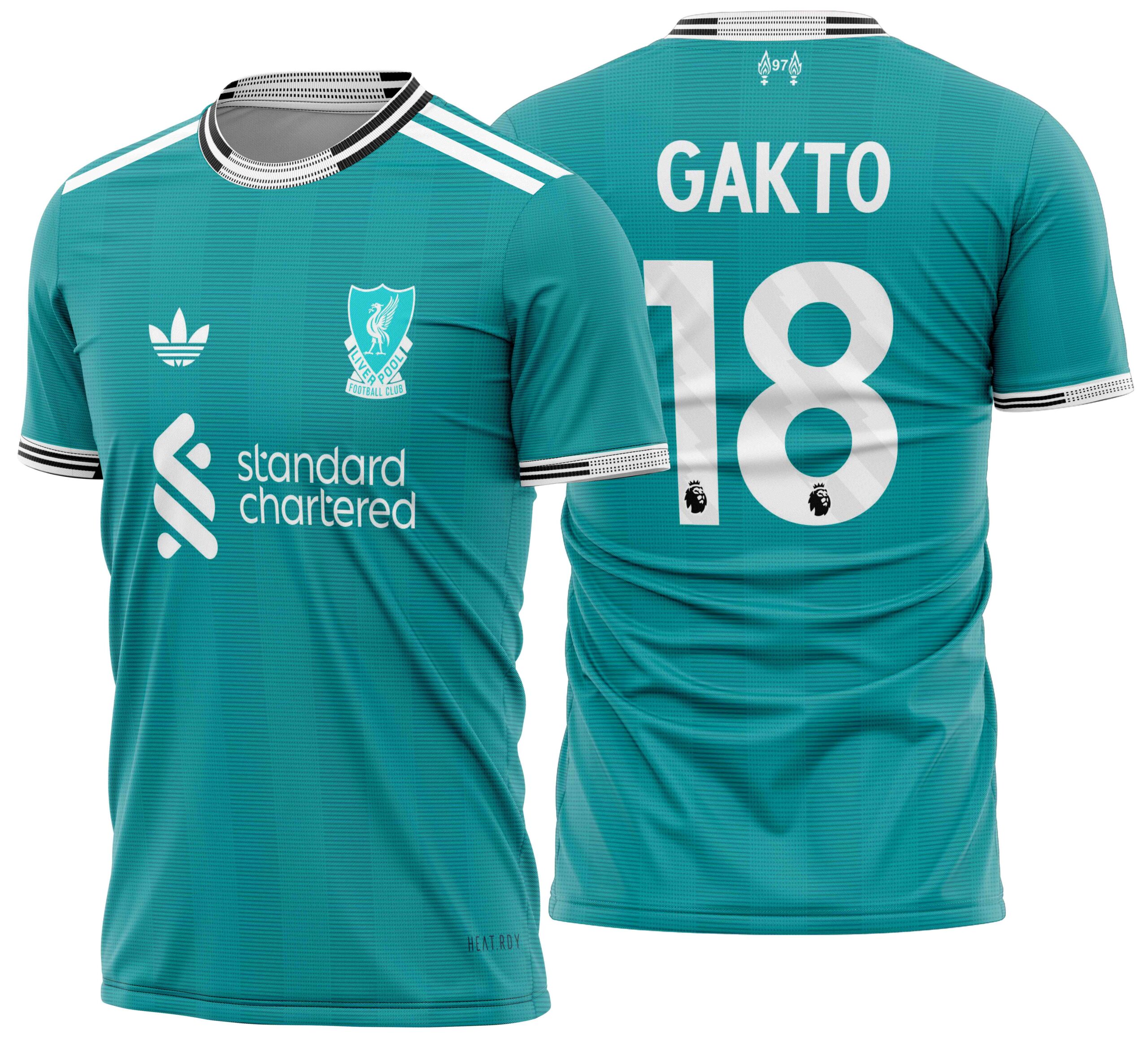 Arte Vetor Camisa Liverpool Terceira 2025-2026