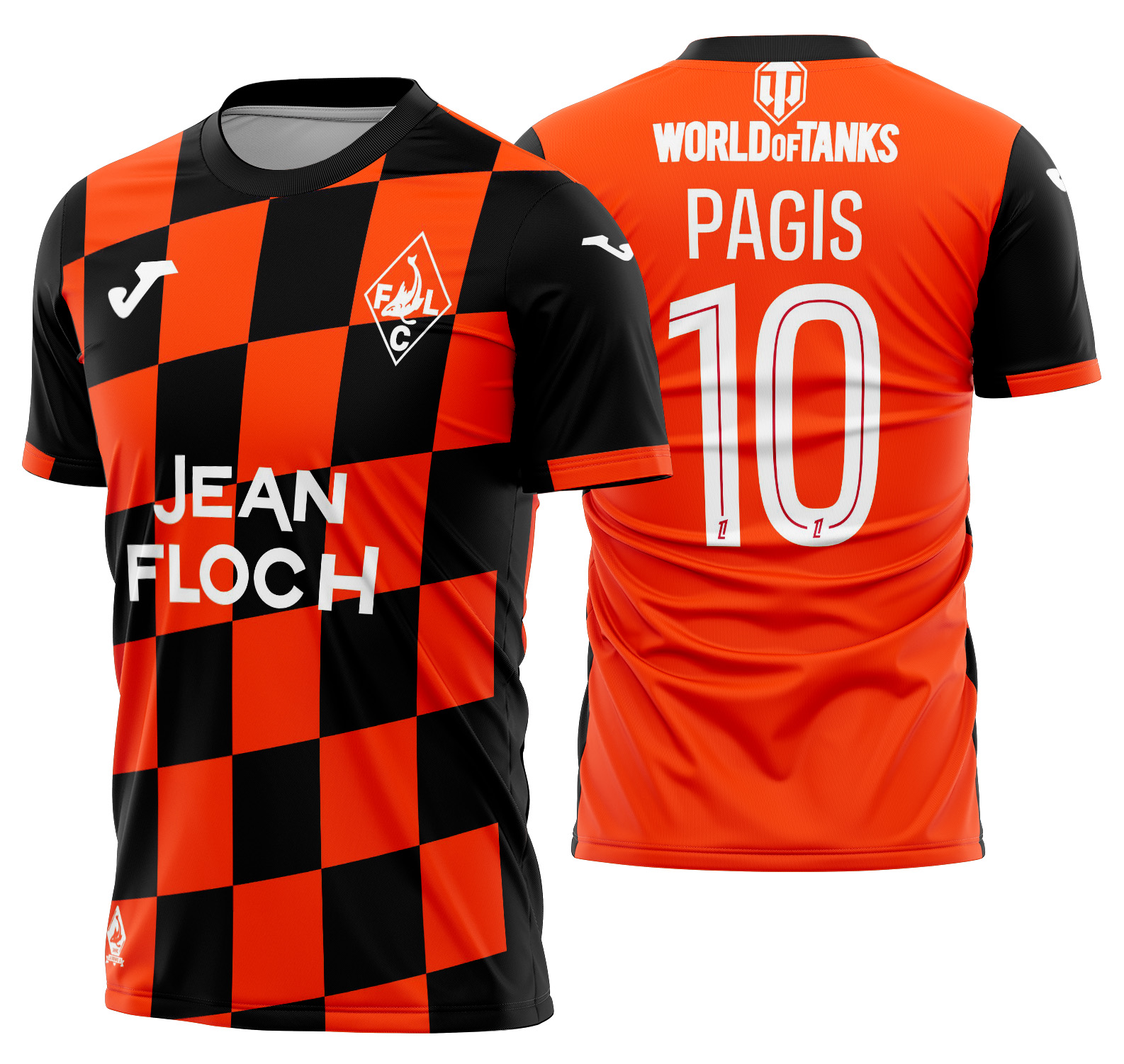 Arte Vetor Camisa Lorient Local 2025-2026