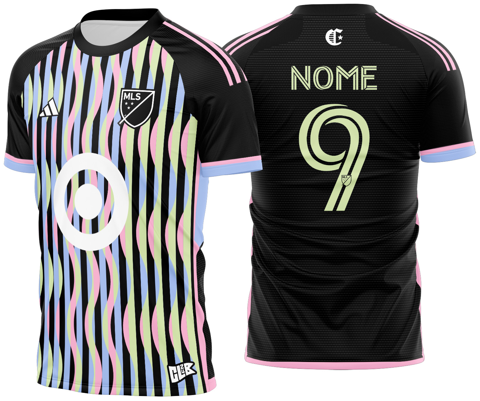Arte vetor camisa MLS All-Stars Local 2024