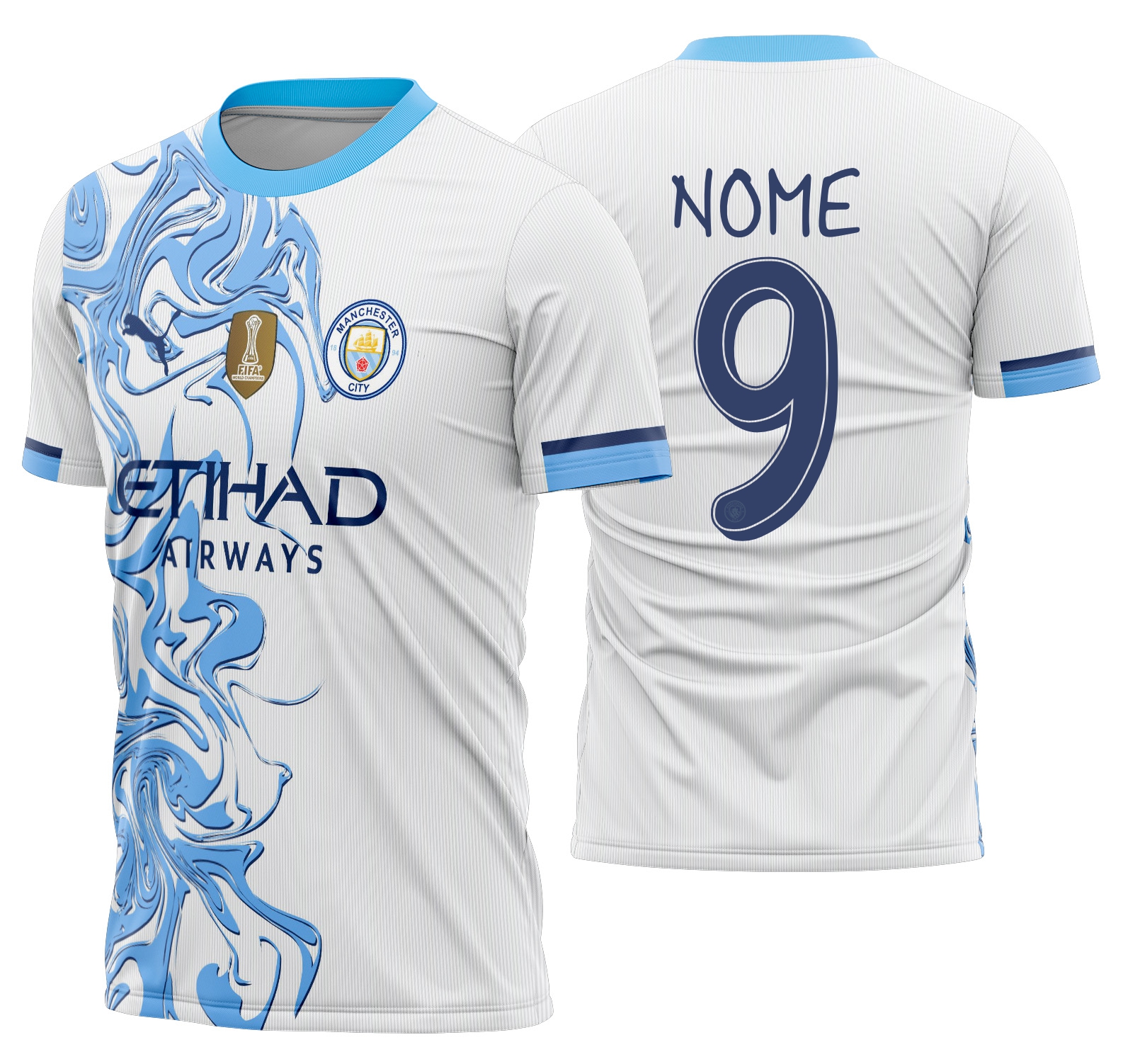 Arte vetor camisa Manchester City Concept Textura 24
