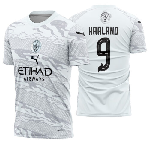 Arte vetor camisa Manchester City Dragão 2024