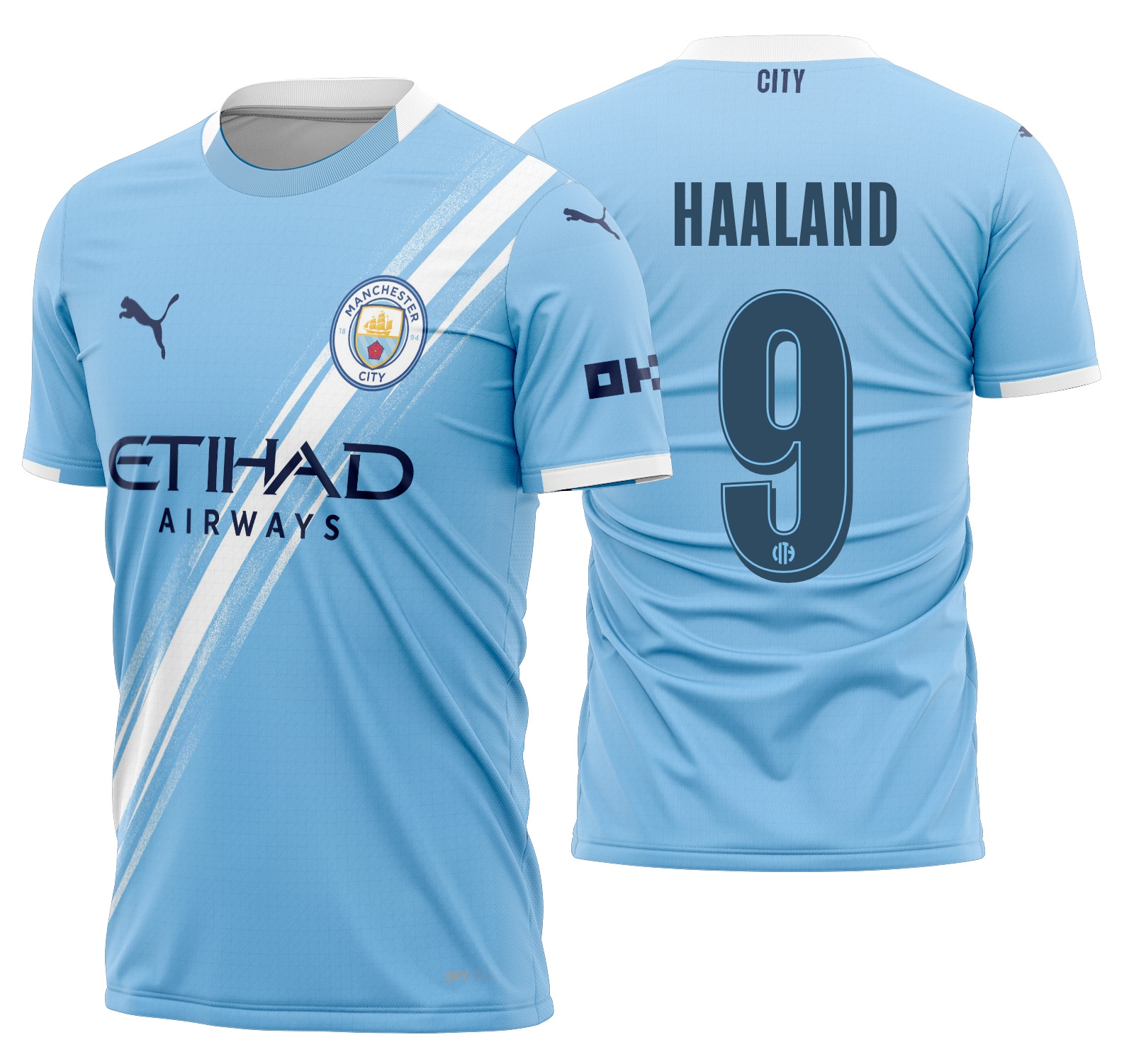 Arte Vetor Camisa Manchester City Local 2025-2026