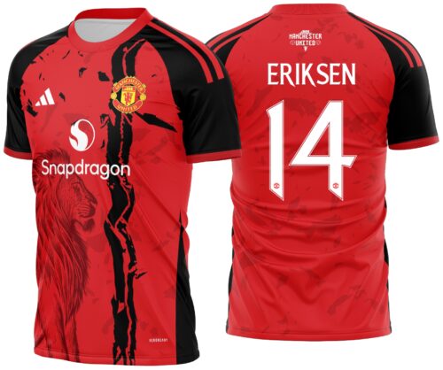 Arte vetor camisa Manchester United Concept 2025