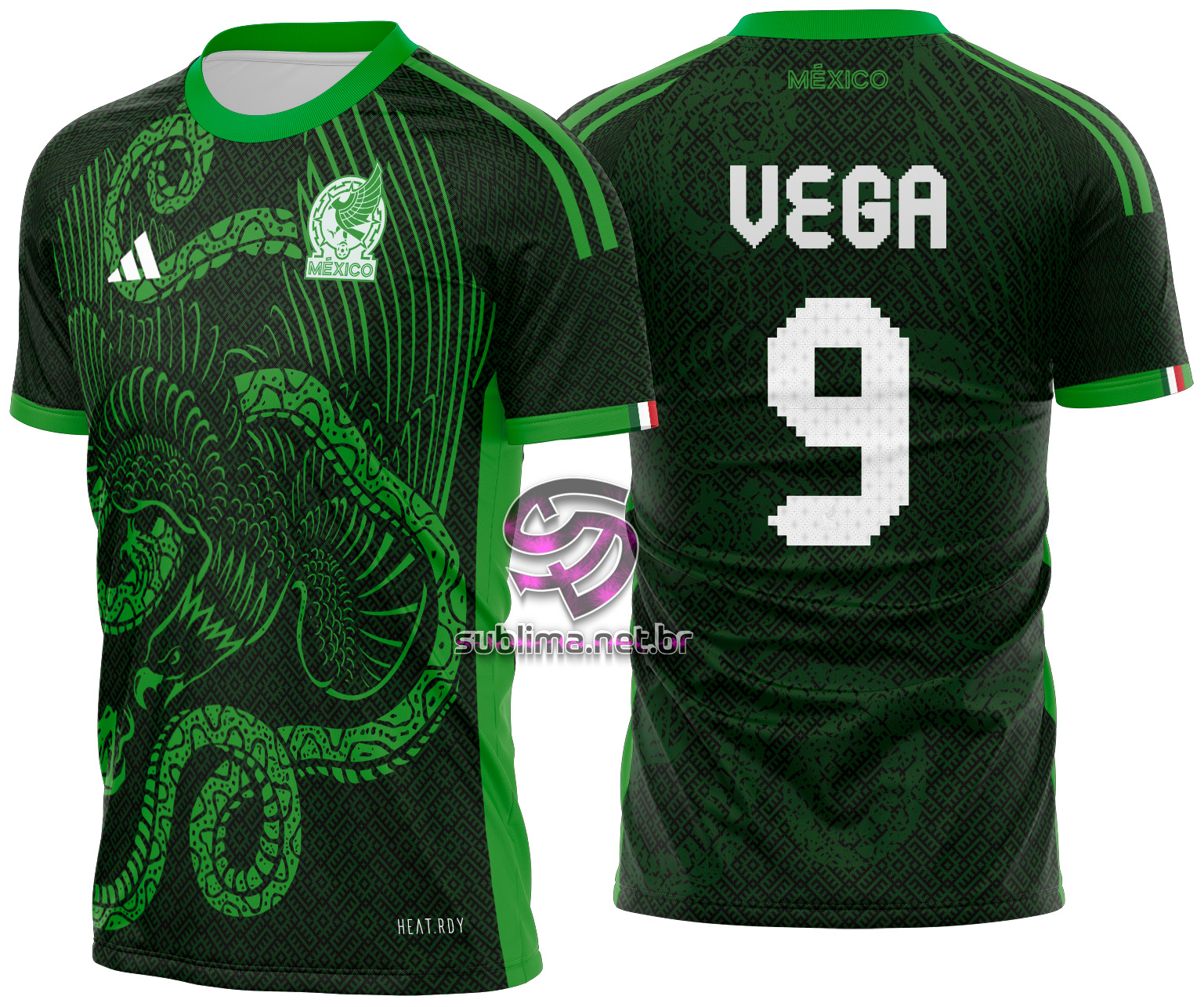 Arte Vetor Camisa Mexico Concept 2025