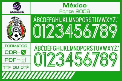 Fonte Mexico WC 2006