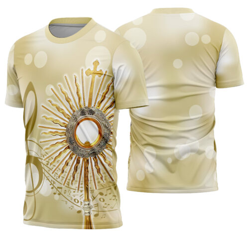 Arte estampa camisa Ministério de Música