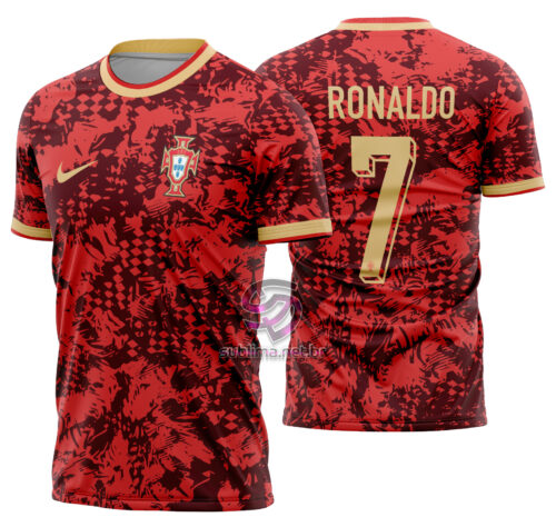Arte Vetor Camisa Portugal Especial 2024-2025