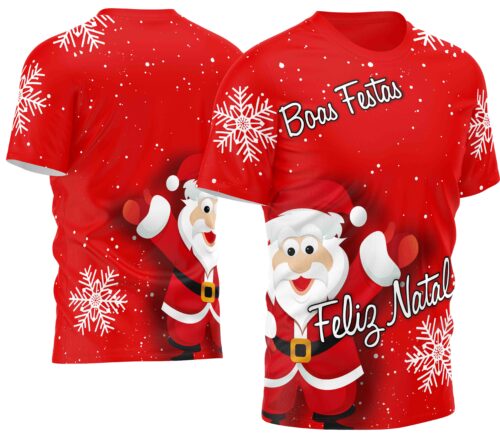 Arte estampa camisa Natal Mod-1