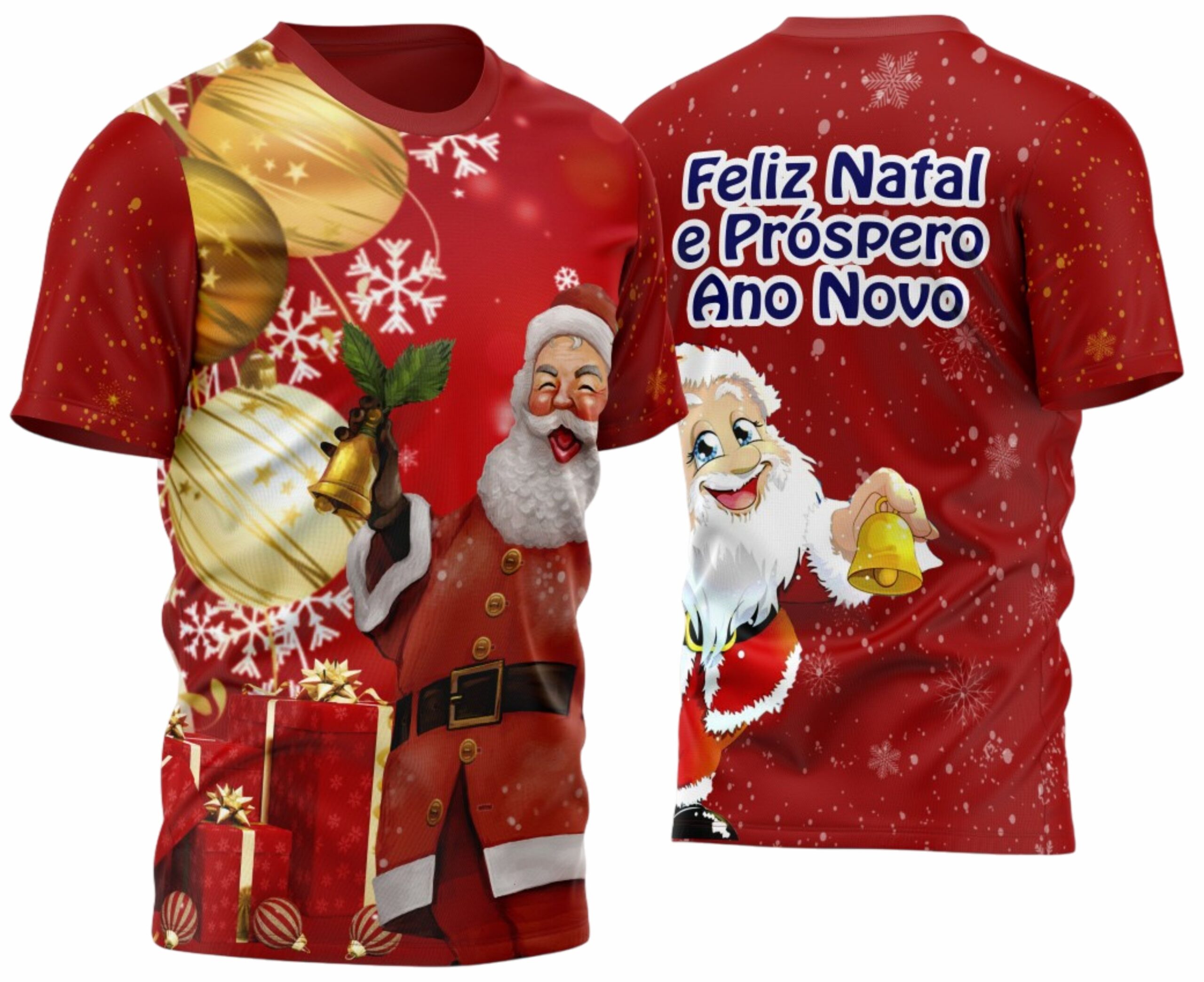Arte estampa camisa Natal Mod-10