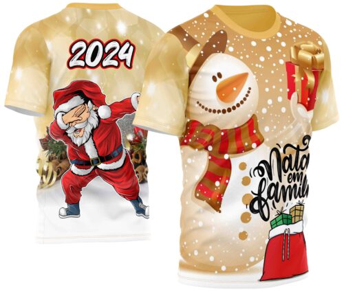 Arte estampa camisa Natal Mod-11