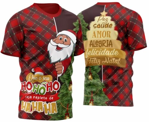 Arte estampa camisa Natal Mod-13