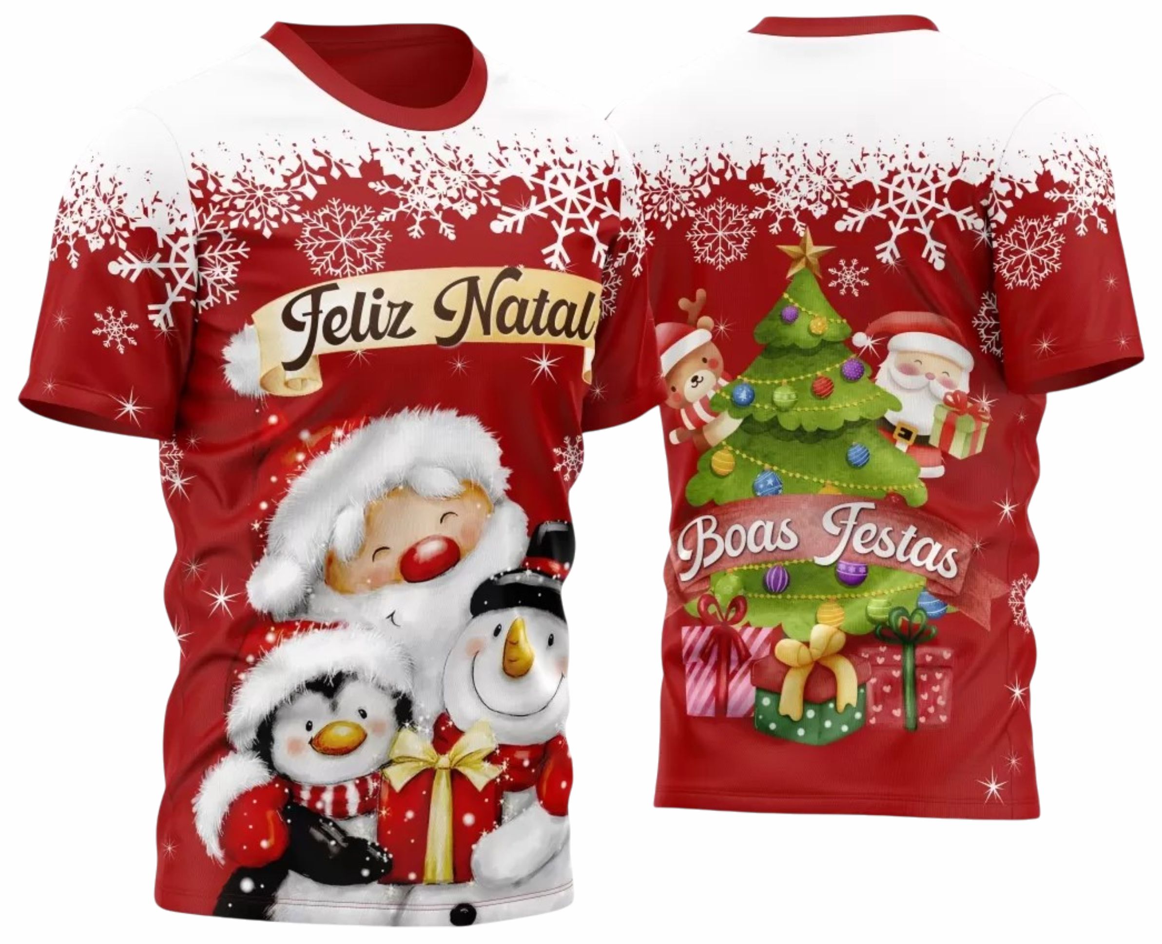 Arte estampa camisa Natal Mod-14