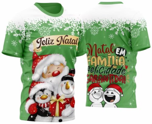 Arte estampa camisa Natal Mod-15