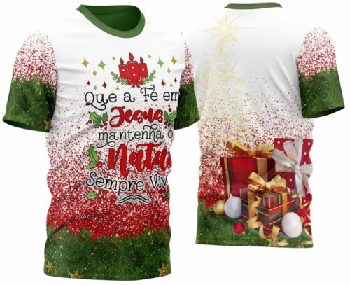 Arte estampa camisa Natal Mod-21
