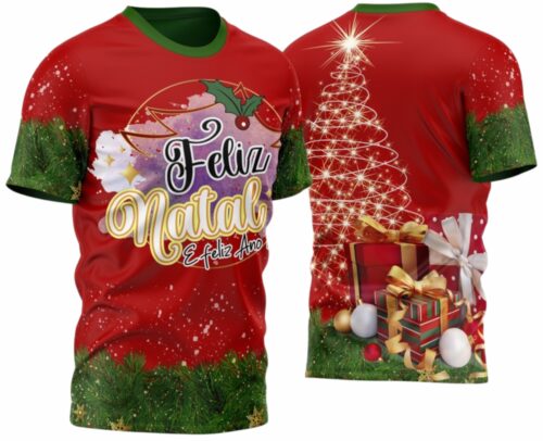 Arte estampa camisa Natal Mod-22