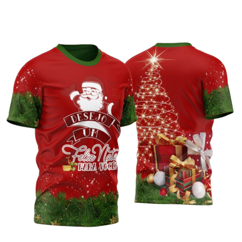 Arte estampa camisa Natal Mod-24