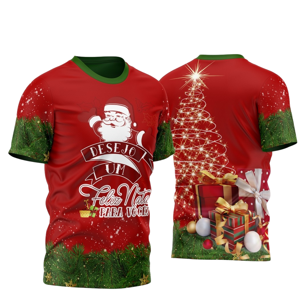 Arte estampa camisa Natal Mod-24