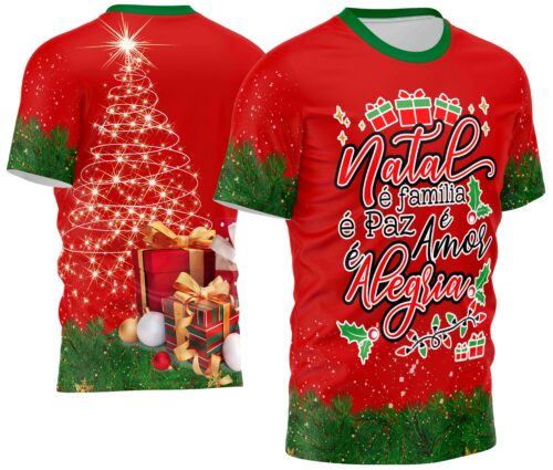 Arte estampa camisa Natal Mod-25