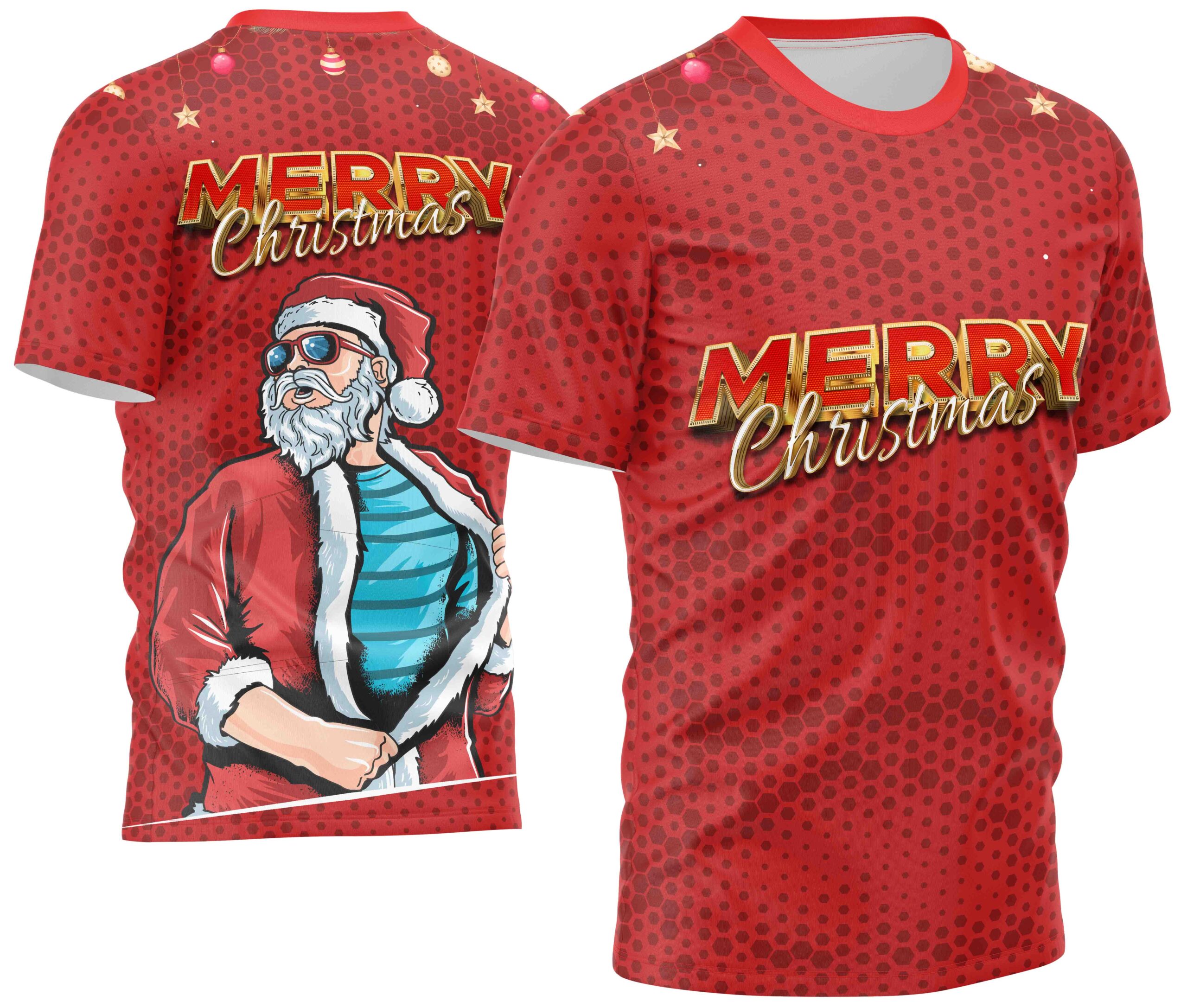 Arte estampa camisa Natal Mod-27