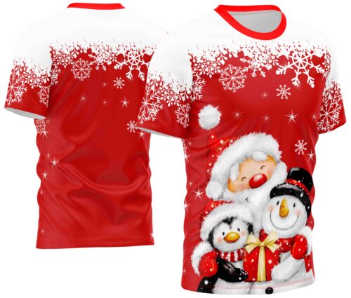 Arte estampa camisa Natal Mod-3