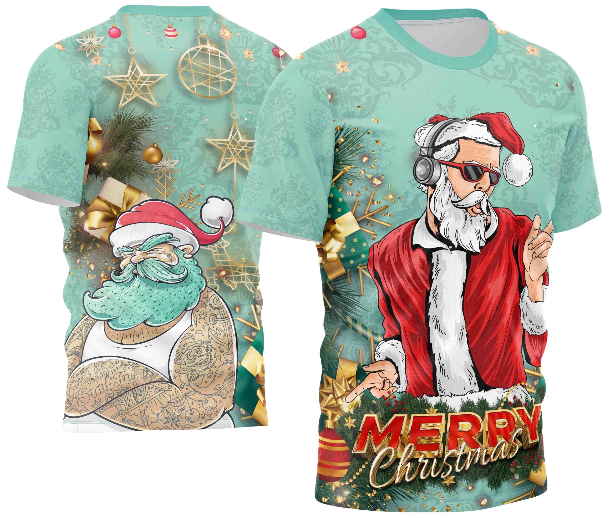 Arte estampa camisa Natal Mod-30