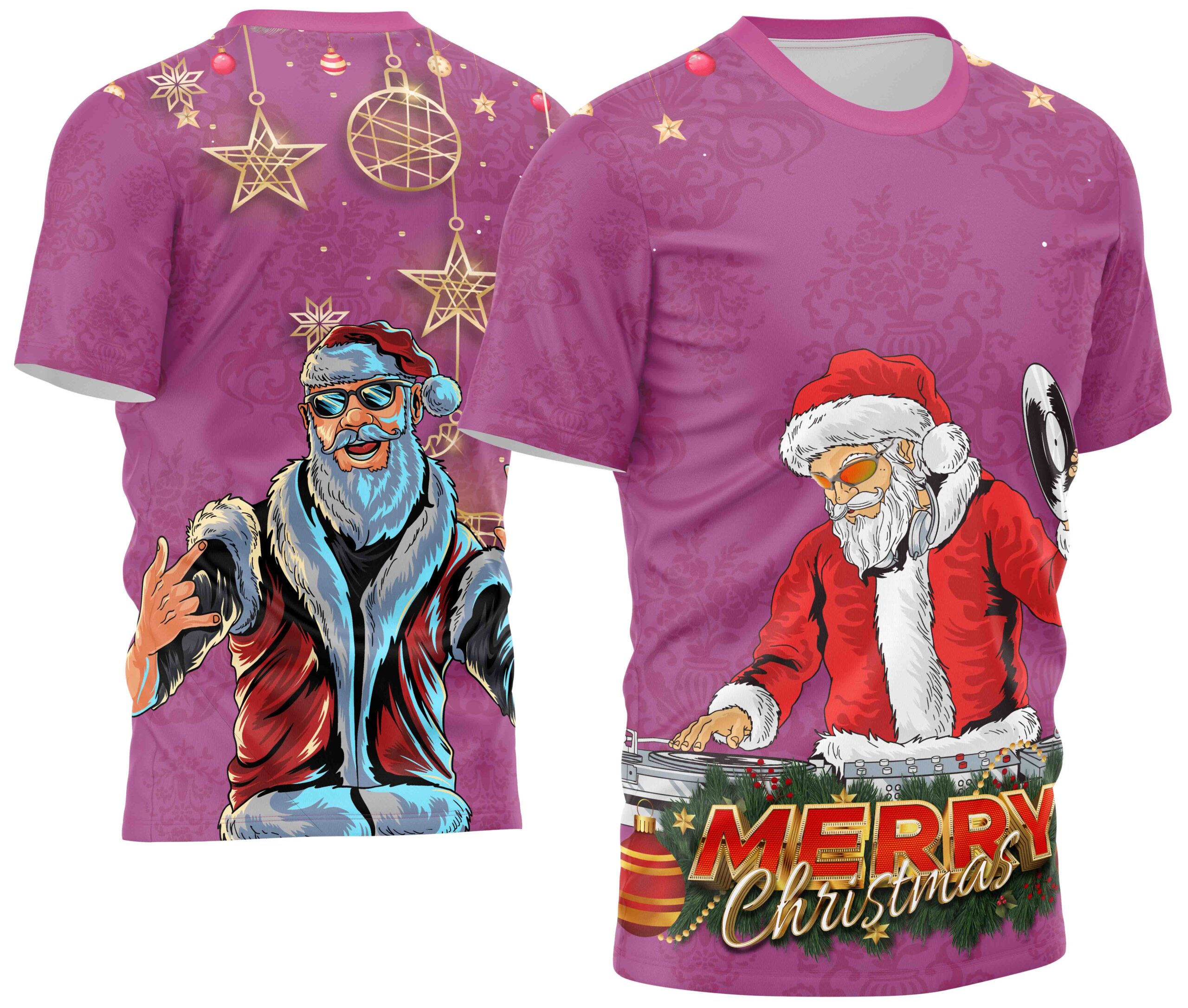 Arte estampa camisa Natal Mod-31