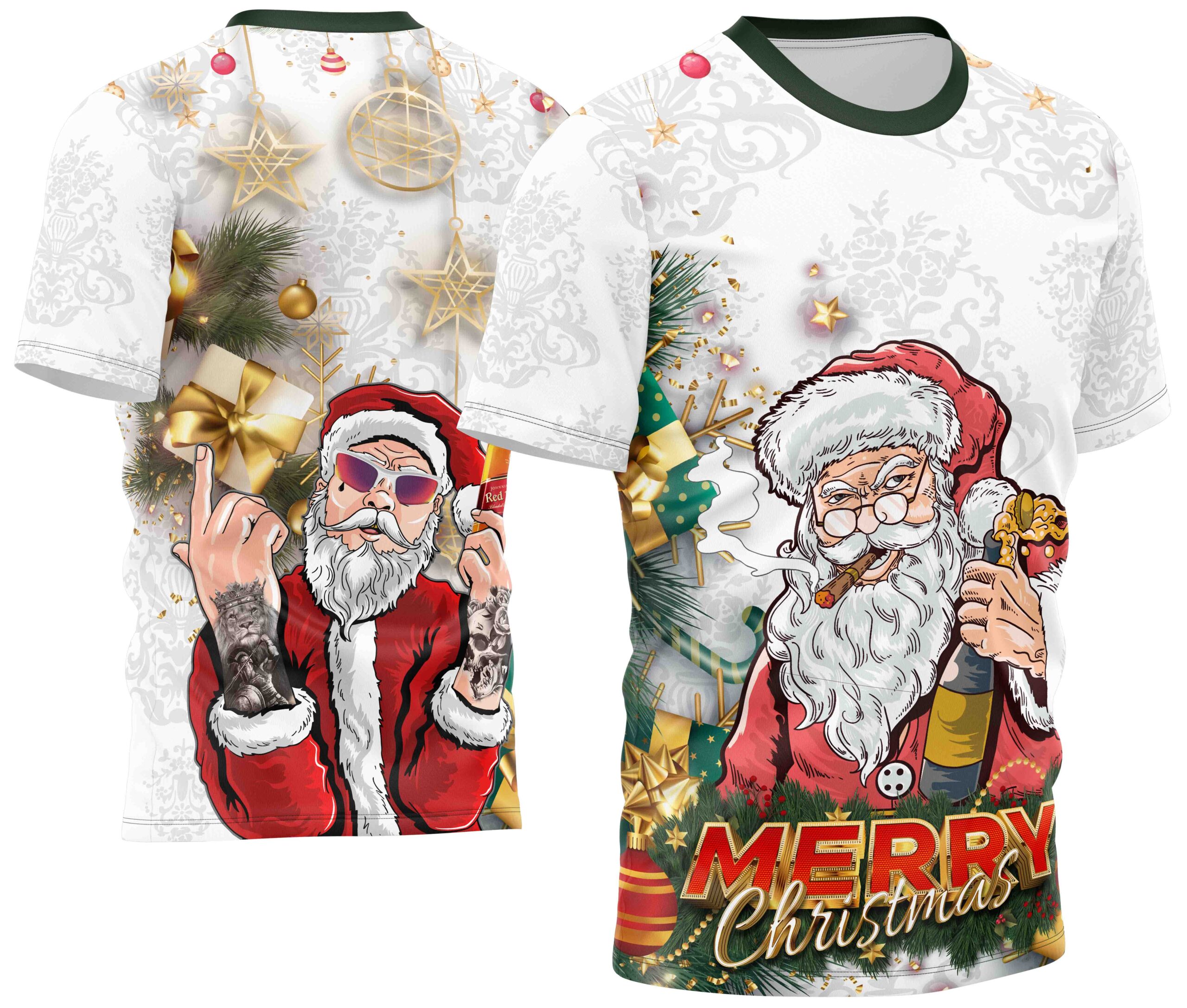 Arte estampa camisa Natal Mod-33