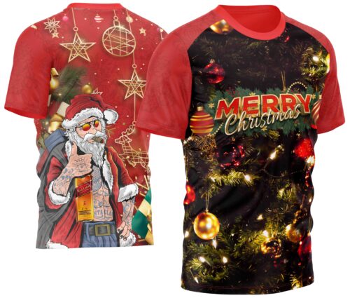 Arte estampa camisa Natal Mod-35